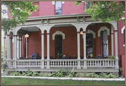 Whiskey Mansion Bed & Breakfast Saint Joseph Exterior foto