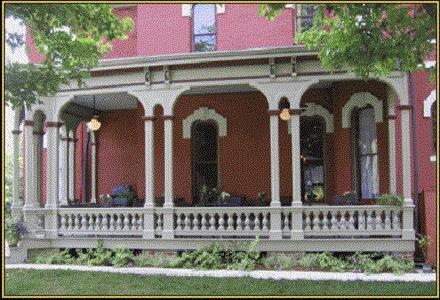 Whiskey Mansion Bed & Breakfast Saint Joseph Exterior foto